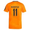 Original Fußballtrikot Real Madrid Rodrygo 11 Auswärtstrikot 2024-25 Für Herren